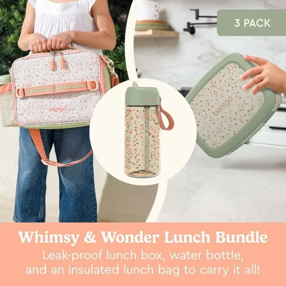 NWT Bentgo Kids 3-Pack Whimsy & Wonder Prints Collection - Picture 7 of 14